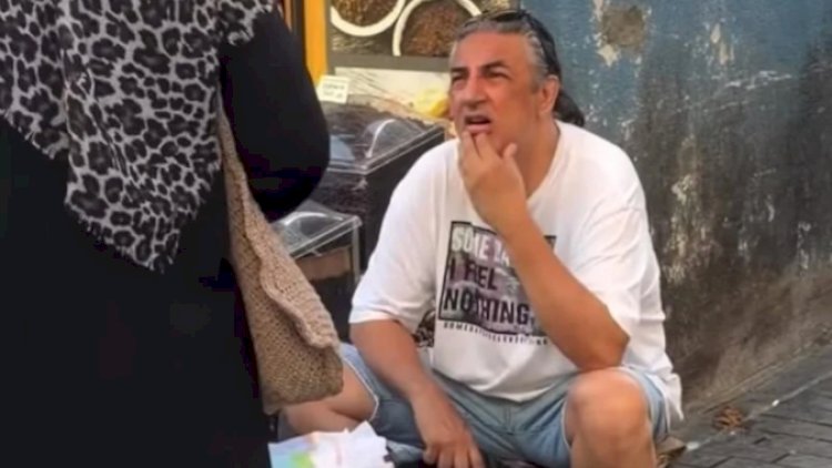    Müğənni bazarda hamam süngəri satdı -   VİDEO