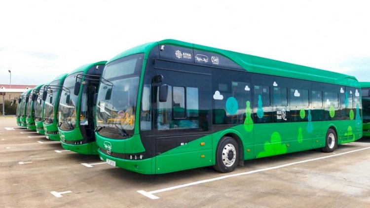    2 marşrutda avtobuslar dəyişdirilir   