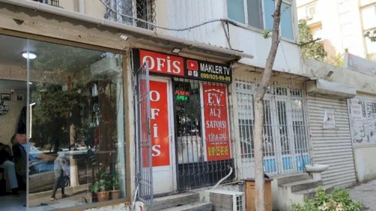    Makler ofisində meyit tapıldı   