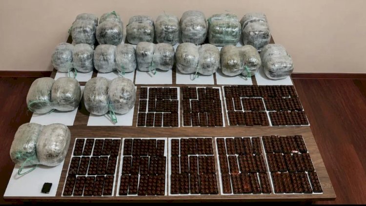    Dövlət sərhədində 35 kiloqram narkotik dövriyyədən çıxarıldı   