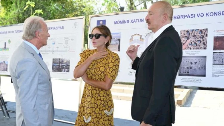    Möminə xatun türbəsində 800 ildən sonra mühüm dəyişiklik – Prezident işlərlə tanış oldu   