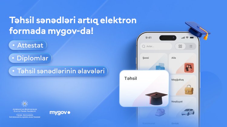    Attestat və diplomlarla bağlı yeni xəbər   