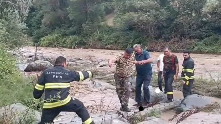    Tovuzda  köməksiz qalan iki nəfər xilas edildi   
