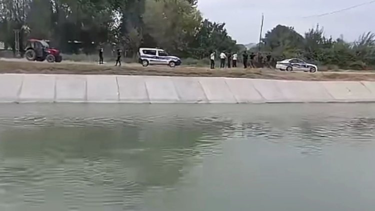    Ağdaşda avtomobil su kanalına düşdü   