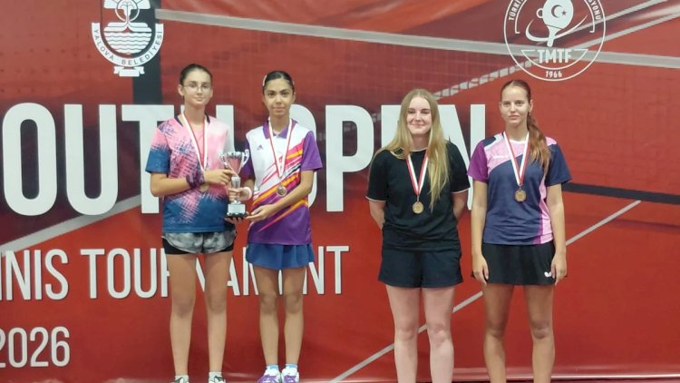    Stolüstü tennisçilərimiz Türkiyədə 4 medal qazandı    