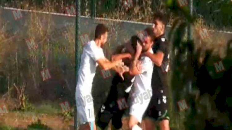    Azərbaycan və Türkiyə futbolçuları arasında dava –   VİDEO