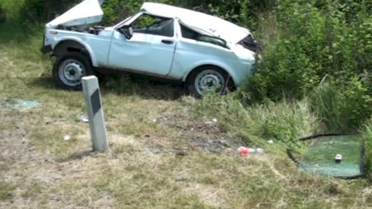    “Niva” aşdı, sürücü ağır xəsarət aldı   