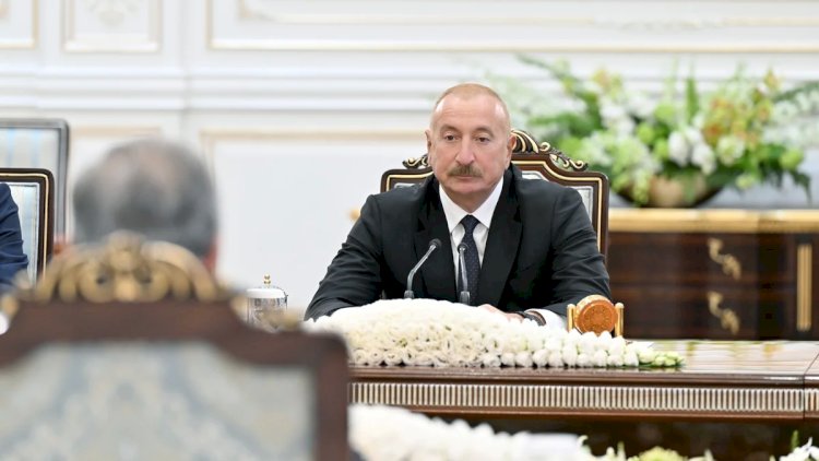    İlham Əliyev Özbəkistan Prezidentinin Qarabağa investisiyaların cəlb edilməsində xüsusi rolunu qeyd etdi   