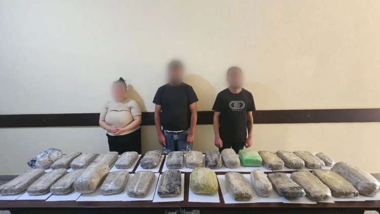    Sərhəddə 3 narkoqaçaqmalçı tutuldu   