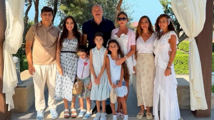    Prezident ailəsinin səmimi   FOTOSU