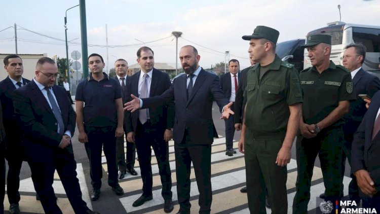    Mirzoyan Türkiyə  sərhədində   