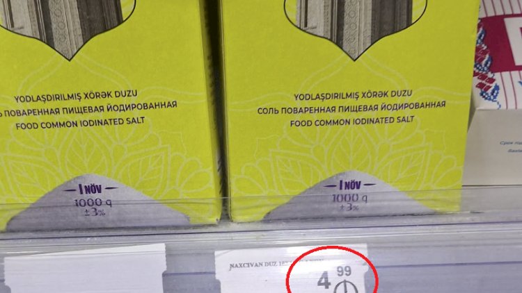    Naxçıvan duzu “od qiymətinə” - FOTO   