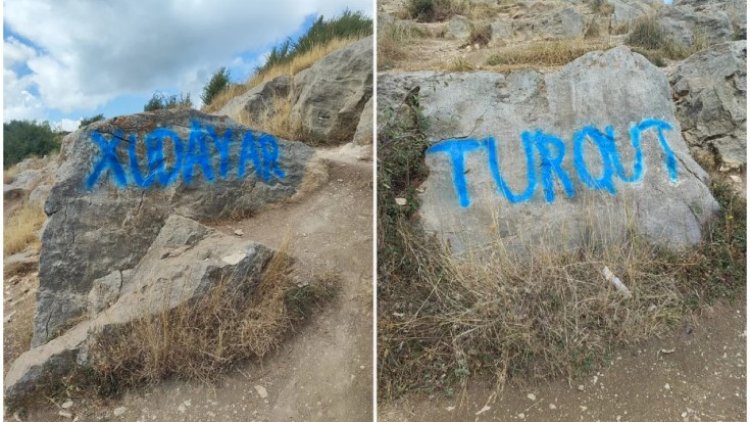    Şuşada turistlər görün nələr ediblər   