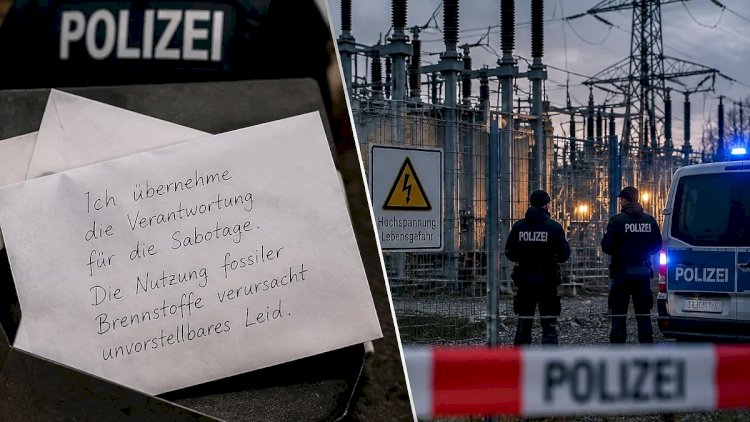    Almaniya polisi müəmmalı məktub aldı: Enerji obyektlərinə hücumları...   