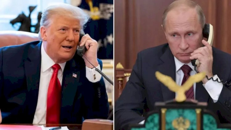    Putinlə Tramp arasında telefon danışığı oldu   