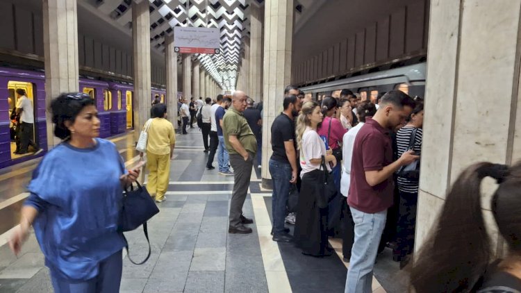    Bakı metrosunda hərəkət dayandı   