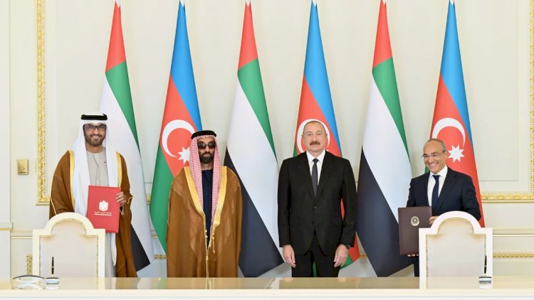    Azərbaycanla Birləşmiş Ərəb Əmirlikləri arasında 6 sənəd imzalandı   