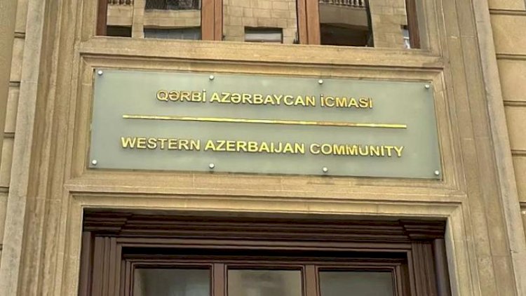    Qərbi Azərbaycan İcmasından bəyanat   