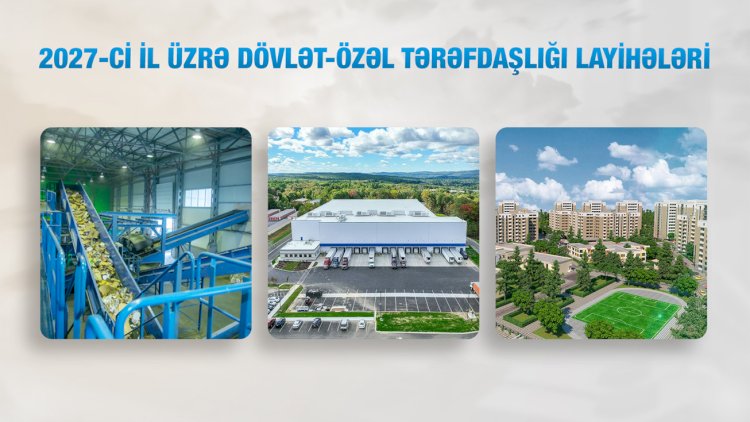    Hökumət 2027-ci ilin dövlət-özəl tərəfdaşlığı layihələrini təsdiqlədi   