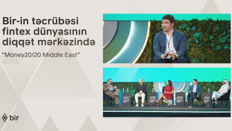    Bir Azərbaycanın rəqəmsal transformasiya təcrübəsini Ər-Riyadda “Money20/20 Middle East” tədbirində təqdim edib   
