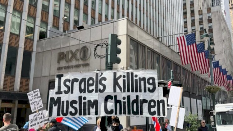    Nyu-Yorkda Netanyahuya qarşı minlərlə insan küçələrə çıxdı   