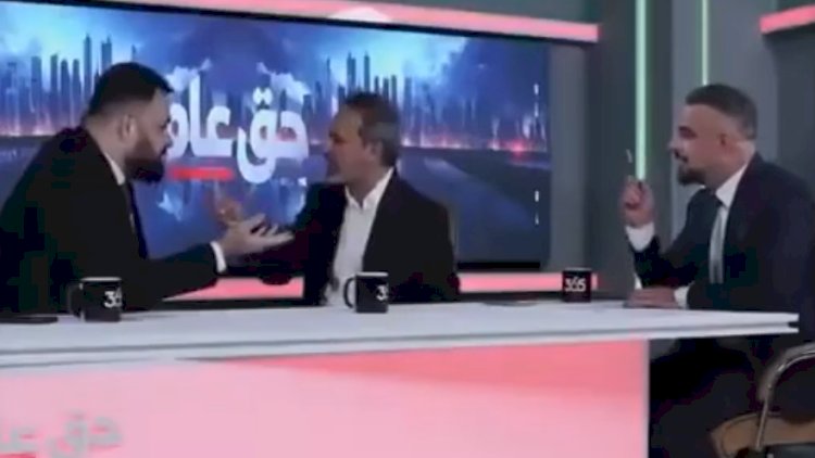    TV proqramında dava düşdü... -   VİDEO