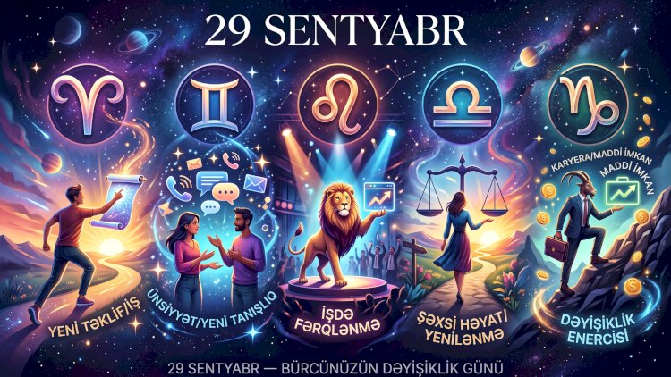    Xəbərdarlıq: 5 bürcün həyatında hər şey dəyişə bilər   
