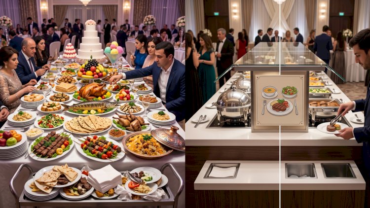    Toylarda menyu dəyişir: Qutab, kabab, plov, ləvəngi, balıq, tort...   
