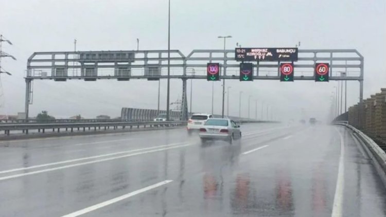   DİQQƏT! Bir neçə yolda sürət həddi endirildi   