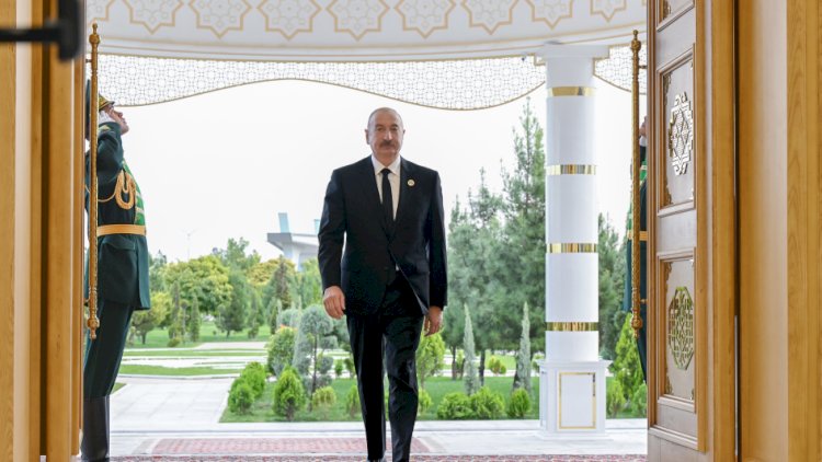    Əliyev və Berdiməhəmmədov bir arada – FOTOLAR   