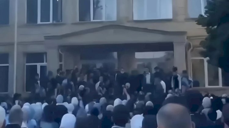    Nardaranda məktəb qarşısında təxribat – VİDEO   