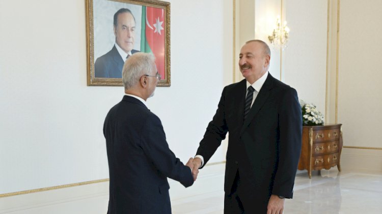    Prezident Əliyev iranlı naziri qəbil etdi   