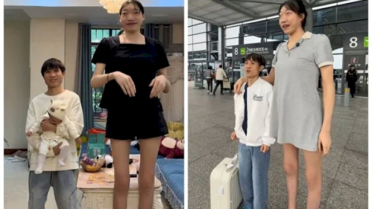    “TikTok”da boy fərqi ilə tanınan cütlüyün bir üzvü öldü -   FOTO