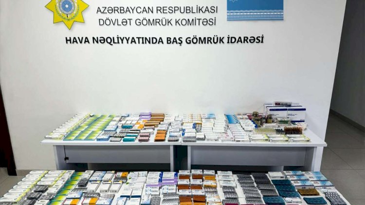    Hava limanında 36 adda qanunsuz dərman götürüldü   