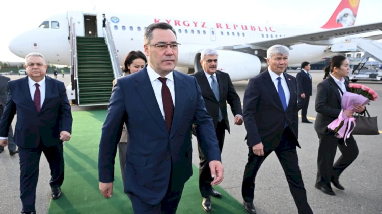    Qırğızıstan Prezidenti Azərbaycana səfərə gəldi   
