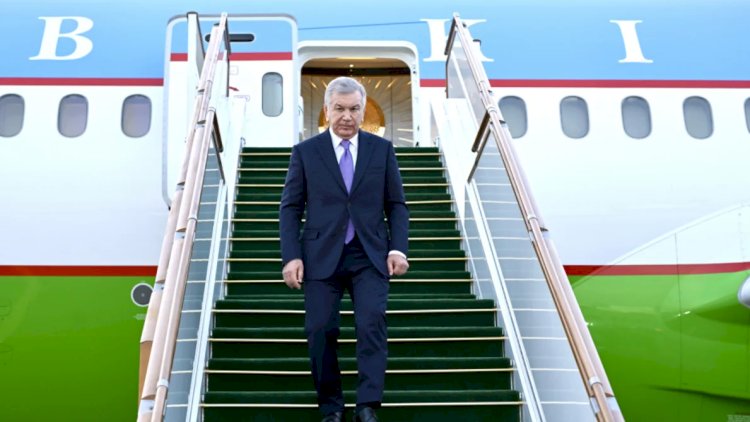    Özbəkistan prezidenti Azərbaycana gəldi   