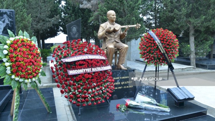    Mərhum Xalq artistinin qəbirüstü abidəsinin açılışı oldu   