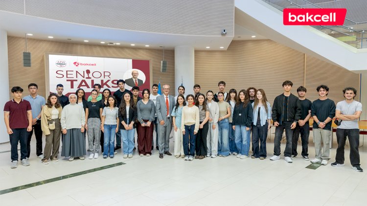    Bakcell-in baş icraçı direktoru ADA Universitetinin tələbələri ilə görüşüb   