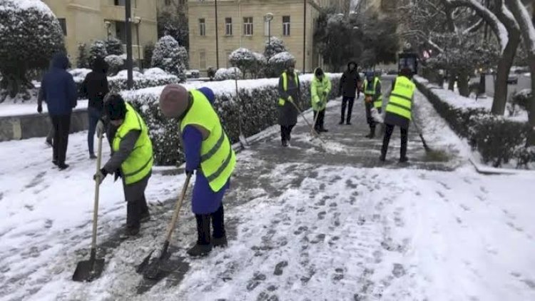    Bakıda qışa hazırlıq başladı   