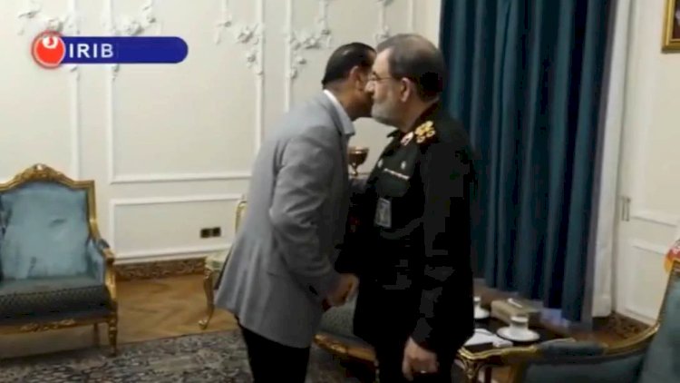    Mohsen Rezayidən yenə eyni soyuq davranış -   VİDEO
