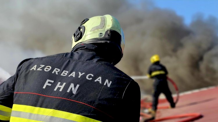    Bakının bu qəsəbəsində yanğın başladı -   TƏCİLİ!