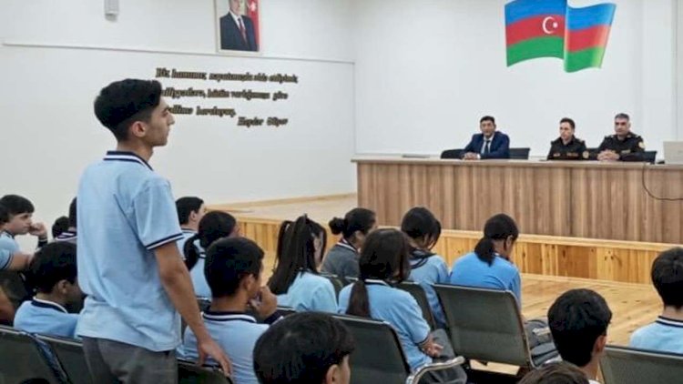    FHN silsilə maarifləndirmə tədbirləri keçirib - Fotolar   