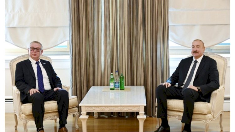    İlham Əliyev BMT-nin Terrorçuluqla Mübarizə İdarəsinin nümayəndəsini qəbul etdi   