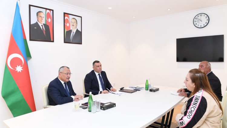    Laçında keçmiş məcburi köçkünlərin müraciətləri dinlənildi   - FOTOLAR