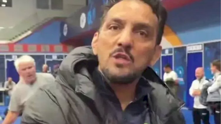    Baş məşqçi erməni güləşçiyə qəzəbləndi: “Allah lənət eləsin!” -   VİDEO