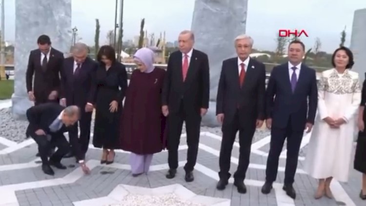    Ceyhun Bayramovdan Türkiyədə   MARAQLI JEST - VİDEO