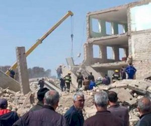    Naxçıvanda DƏHŞƏT: Məktəb binası çökdü, ölənlər var   