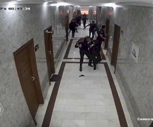    Polisin şöbədə arvadını güllələdiyi görüntülər yayımlandı   - ANBAAN VİDEO