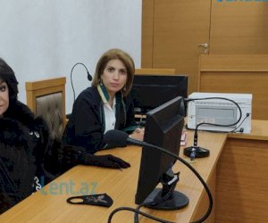    Flora Kərimova məhkəmədə, Afət Fərmanqızı gəlmədi - Foto   