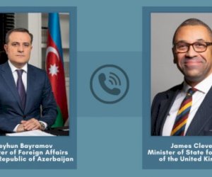    Ceyhun Bayramov Böyük Britaniyanın dövlət naziri ilə Brüssel görüşünü müzakirə etdi   